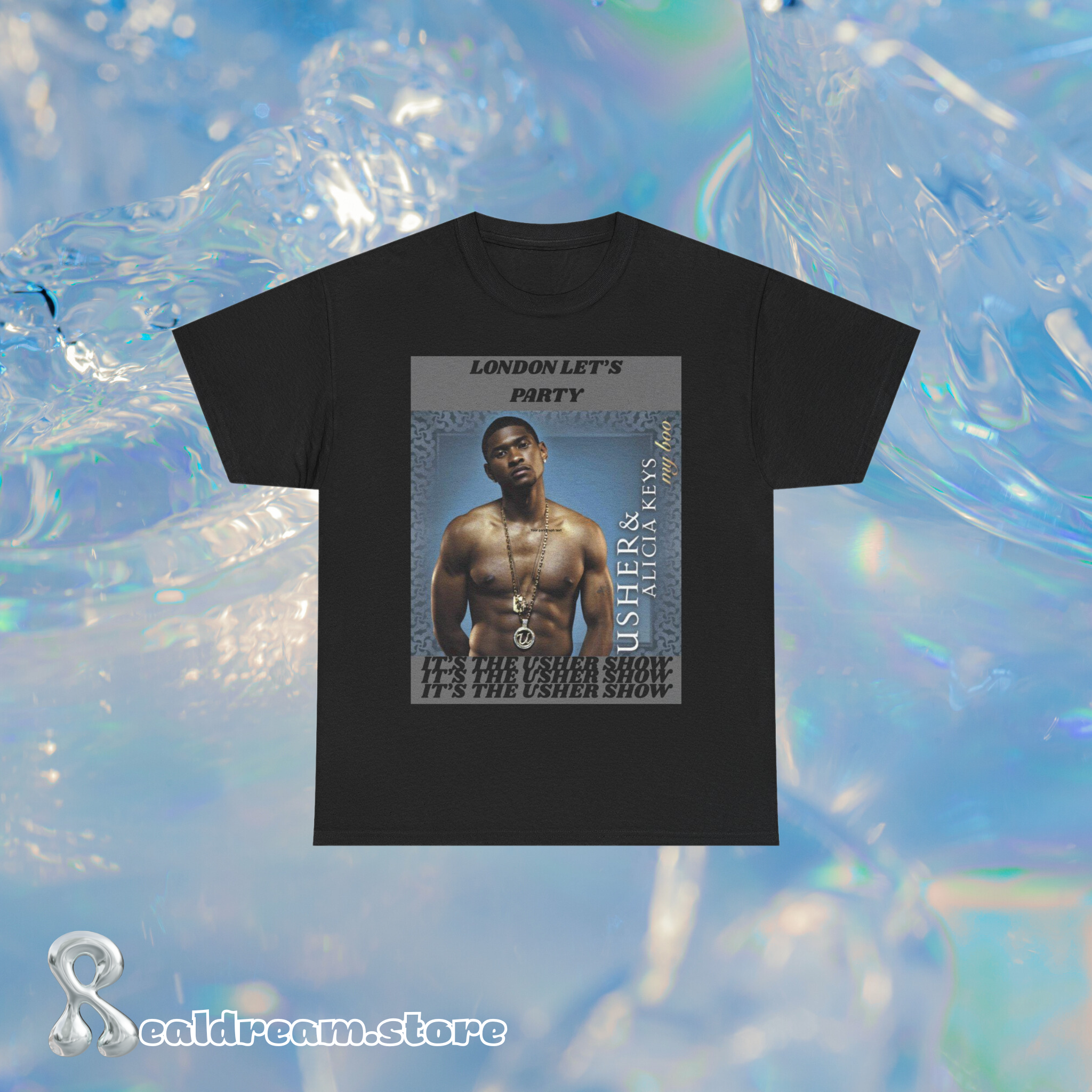 Unisex Heavy Cotton Tee Usher T Shirt Tribute Party